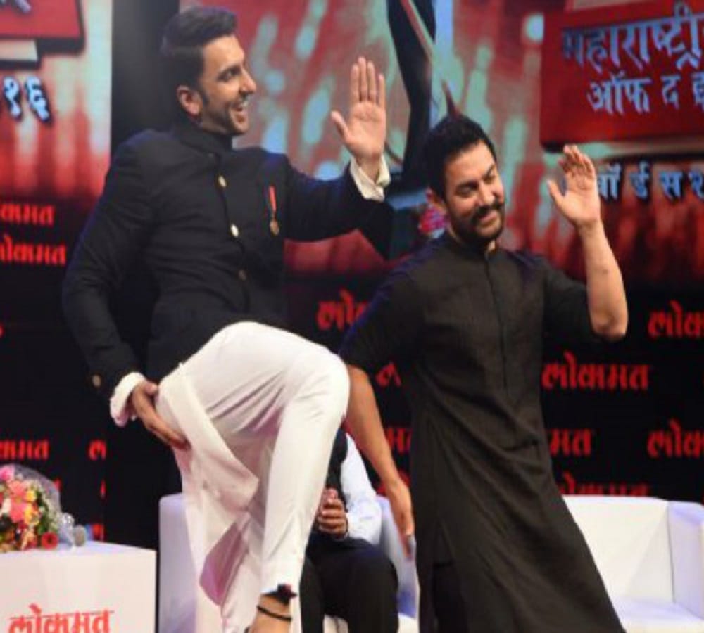 actor aamir khan wants to ranveer to work in his this film