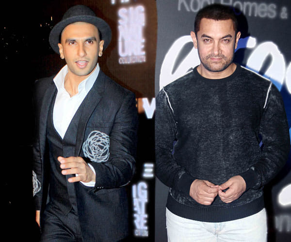 actor aamir khan wants to ranveer to work in his this film