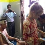 दिल्ली के अस्पताल में भर्ती हुए स्विस कपल