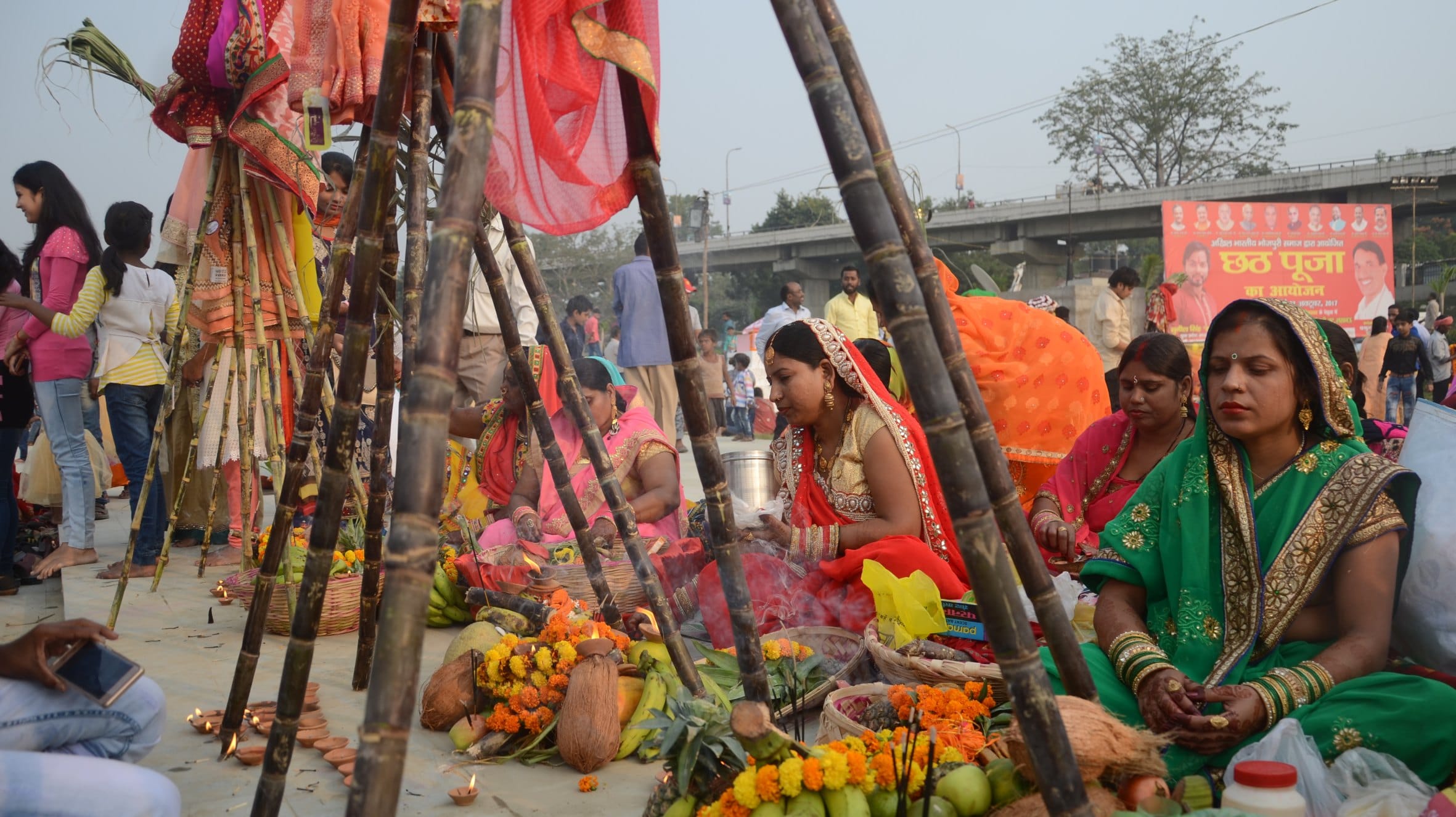 chhat festival in lucknow
