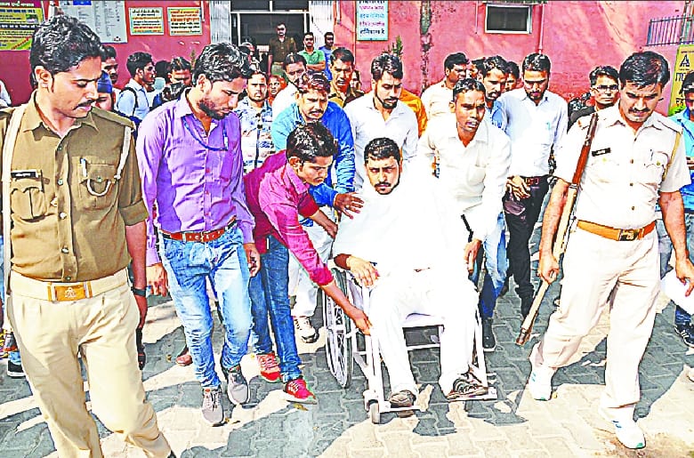 Chandrasekhar's condition worsens Bhim Army in jail