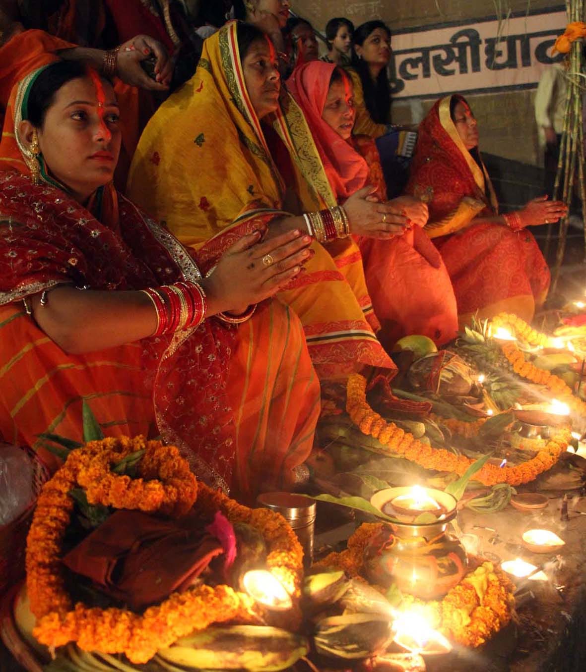 completion of chhath festival with fanfare