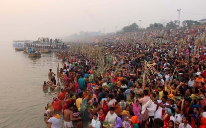 completion of chhath festival with fanfare