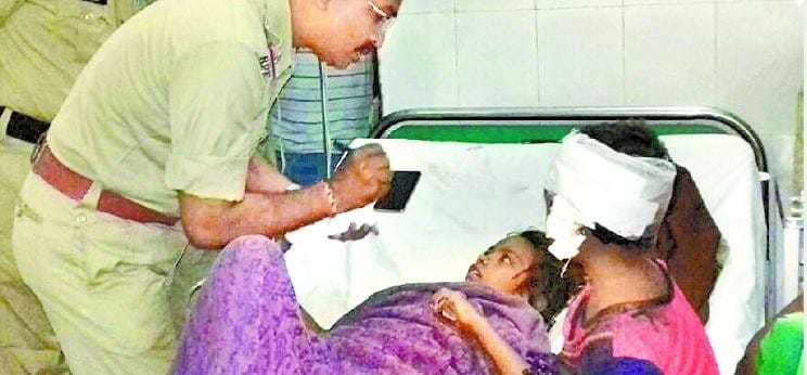 story of a girl child thrown out of running train.