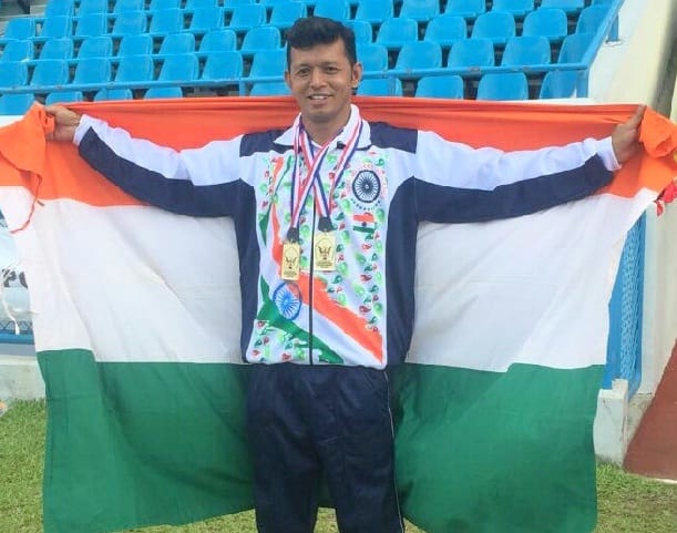 Deepakungi's Deepak won three gold in Australia