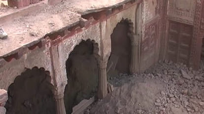 Digging was done in old ruins