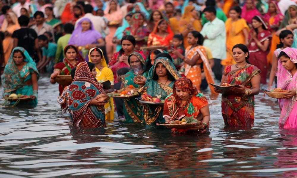 chhath puja 2017 last day of chhath puja celebration