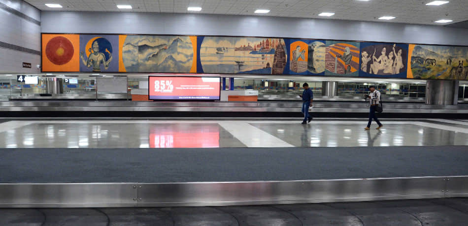 indira gandhi airport terminal two started in new delhi 