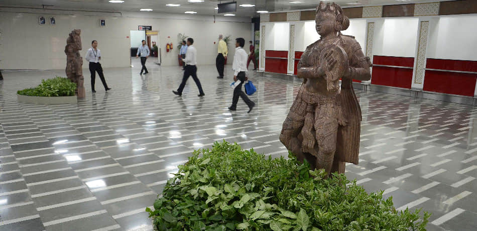 indira gandhi airport terminal two started in new delhi 