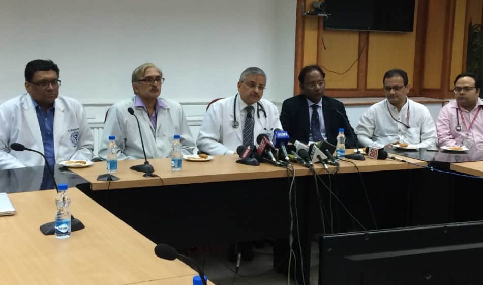 team of thirty doctor operated for thirty six hours to separate the two child who were born together