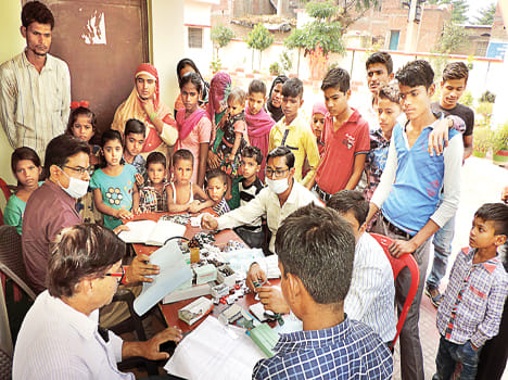 40 patients increased in Syedpur Sakri, cleaning team not reached