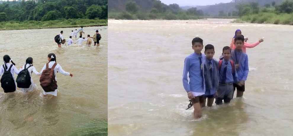 मंड खड्ड पर पुल के नाम पर कोरी घोषणाएं