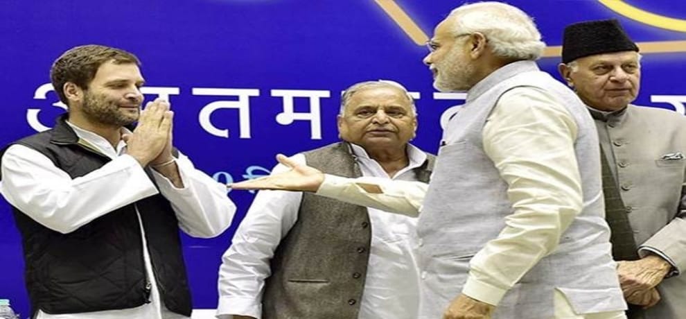 pm says gst changes business culture, rahul gandhi slams it as badly conceived