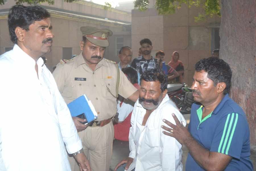 robbery and murder in etah
