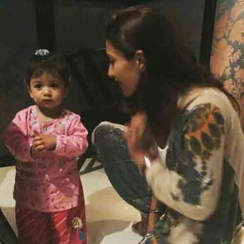 shahid and meera rajput daughter misha turns 14months old photo viral