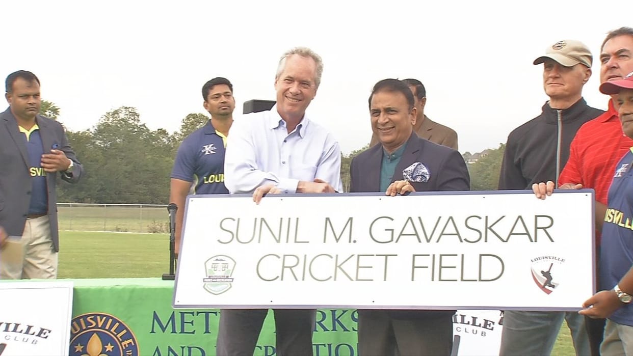 Cricket ground in USA'S Louisville named after Sunil Gavaskar