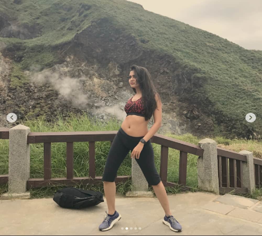 why serial Rishta Likhenge Hum Naya's Actress Tejasswi Prakash doing hard work in gym