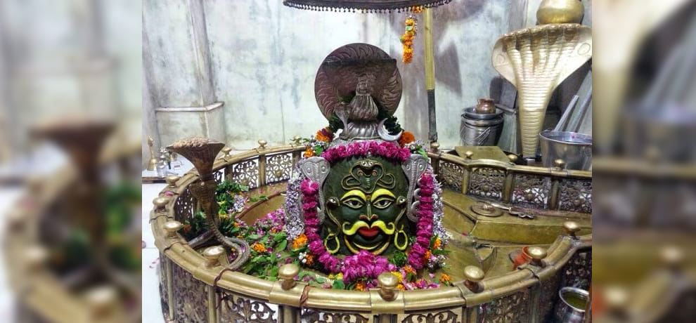 To protect Shivalinga from erosion after RO water herbal worship of Mahakaleshwar