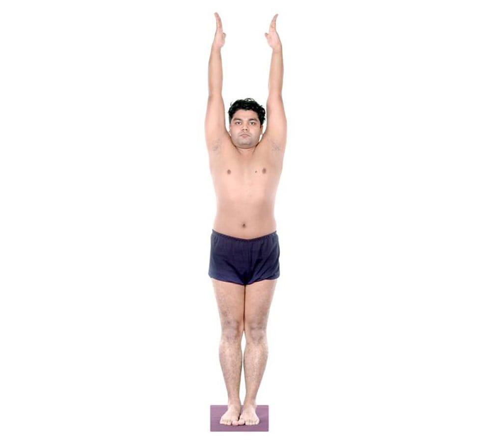 Iyengar Yoga: Urdhva Baddhaguliyasana helps to Protects the inner traffic of the body 