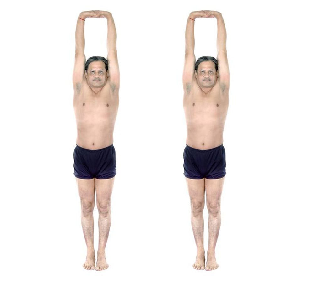 Iyengar Yoga: Urdhva Baddhaguliyasana helps to Protects the inner traffic of the body 