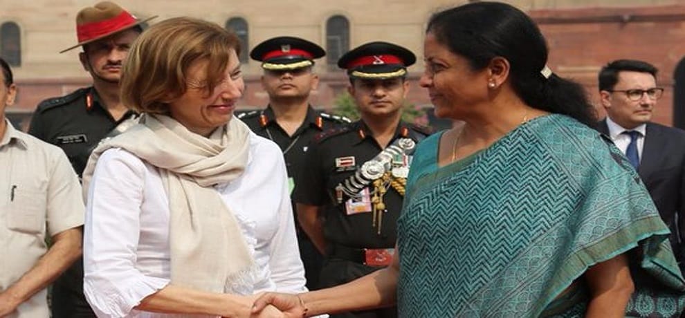 Nirmala Sitharaman holds talks with french defence minister over defence issues