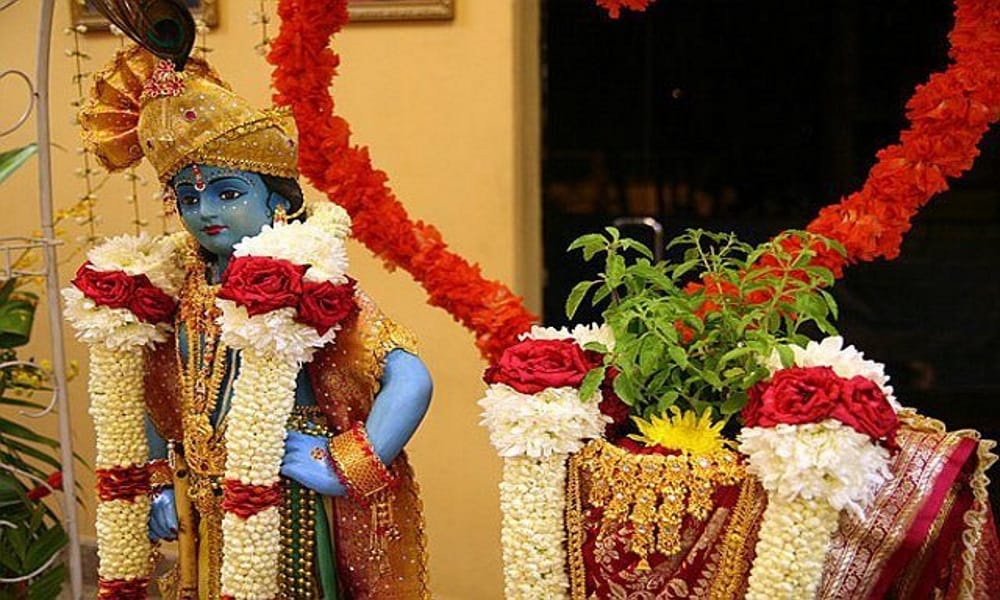 tulsi vivah 2017 on 31 october and story of tulsi birth