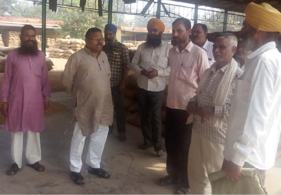 Paddy procurement center pleasantly disappointed