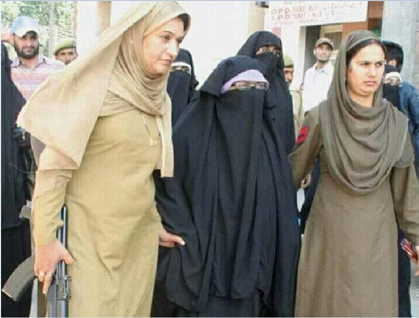 Separatists leader Asiya Andrabi shifted to SKIMS in srinagar
