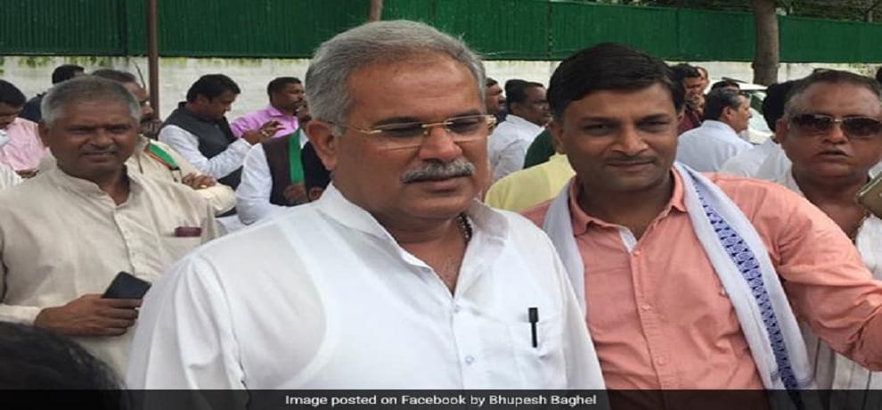 Chhattisgarh police on Friday evening booked state Congress chief Bhupesh Baghel 