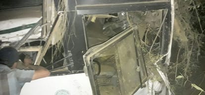 hrtc bus accident in kumarsain shimla himachal
