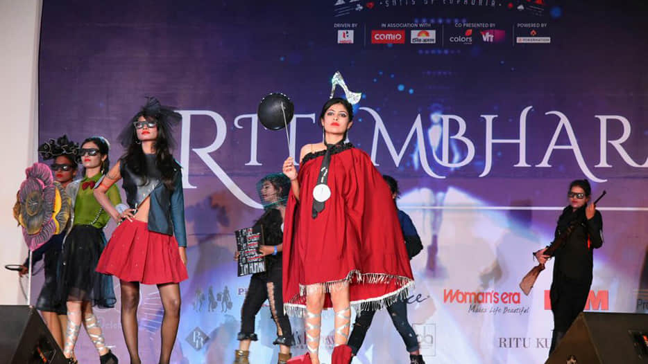 European models get burnt on ramps at iit kanpur fashion show