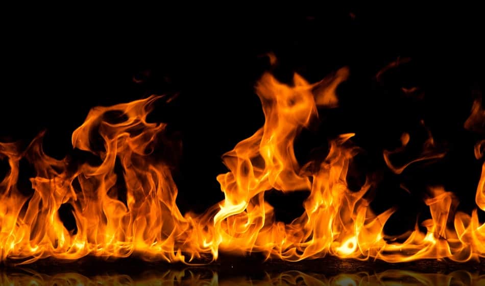 fire in toy factory at khajuri khas area two workers injured