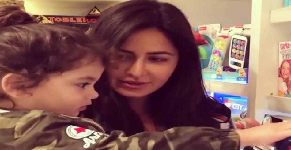 Bollywood actress Katrina Kaif shopping video with baby goes viral on internet 