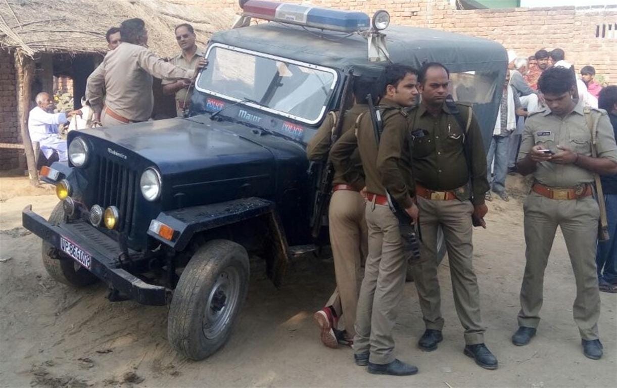 Strangled the village after assault