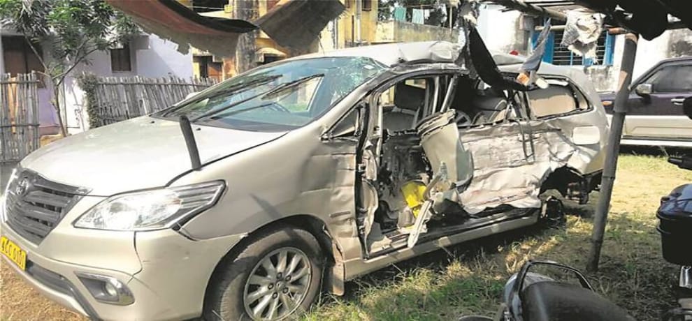 Myanmar consul General died in road accident in Jharkhand