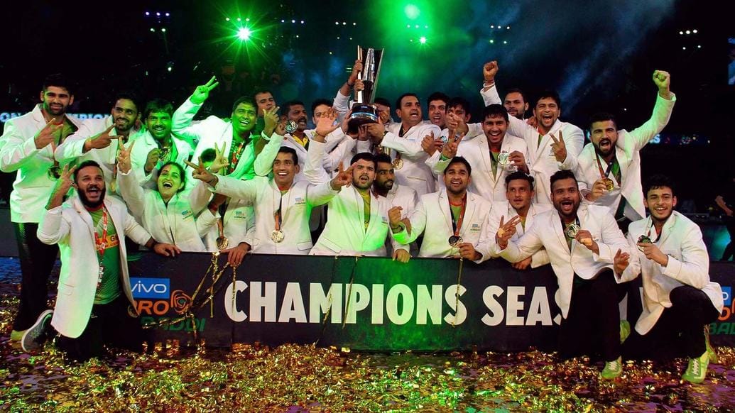 Pro Kabaddi 2017 final Patna Pirates beat Gujarat Fortunegiants by 55-38