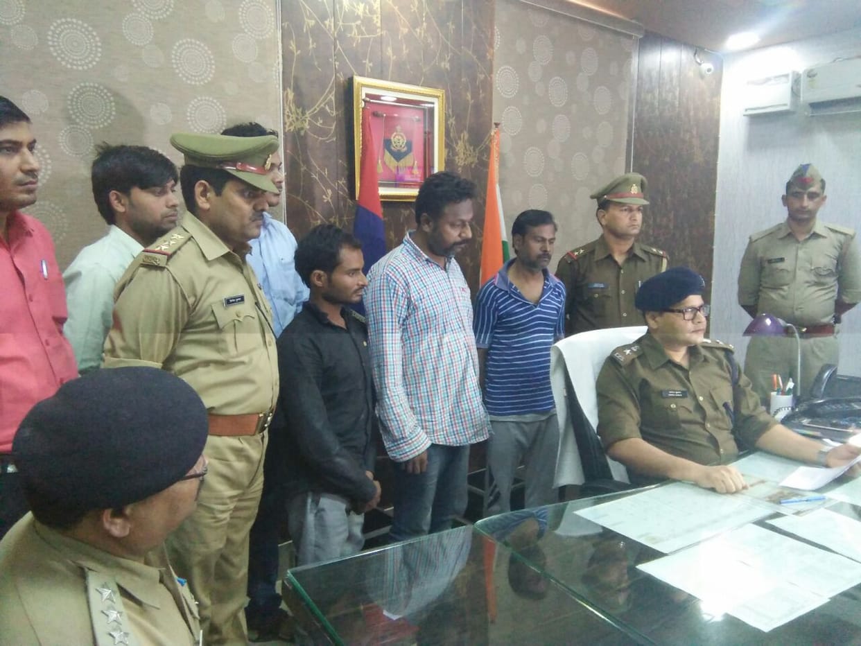 firozabad police busted racket of fake currency