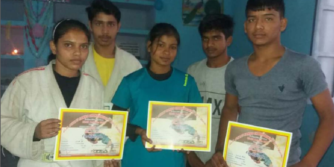 Three players win gold medal