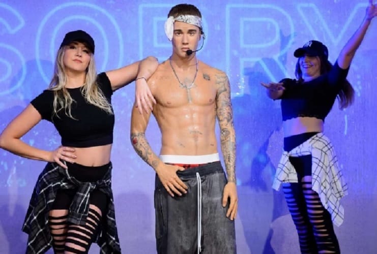 Madame Tussauds unveils Grammy award winning singer Justin Bieber wax statue in Delhi