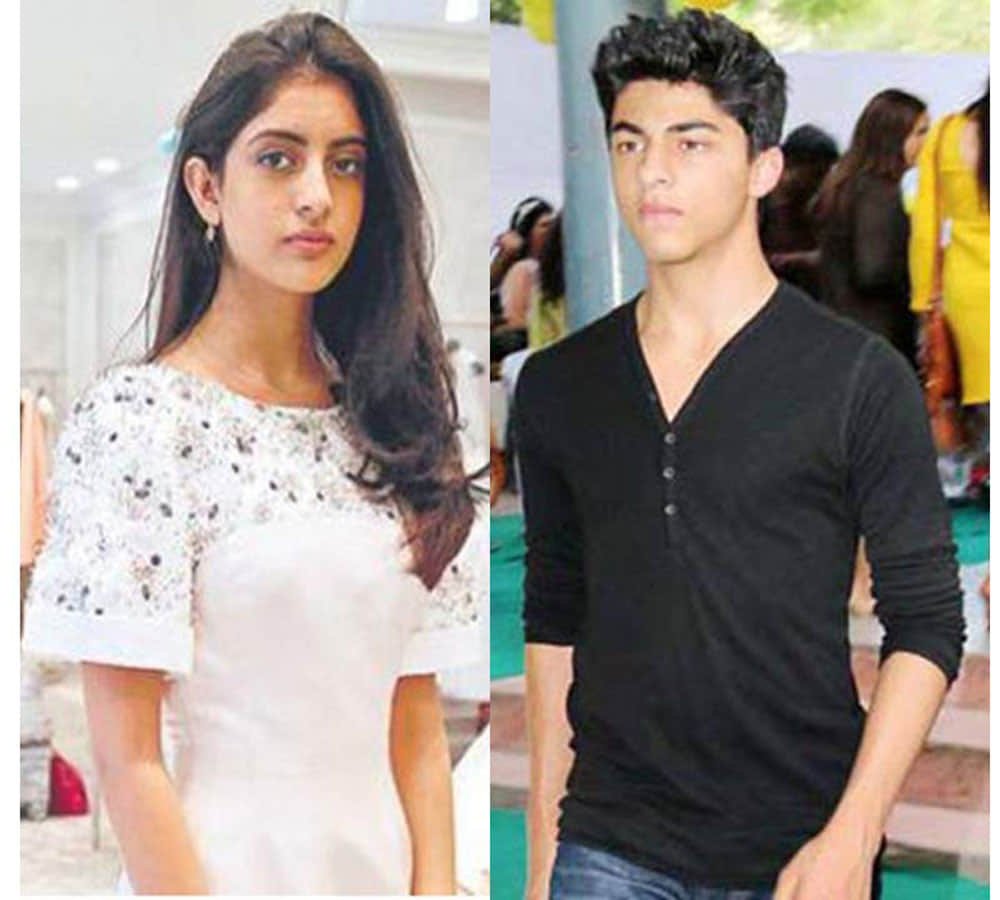 navya naveli nanda comment on shahrukh khan son aryan khan photo