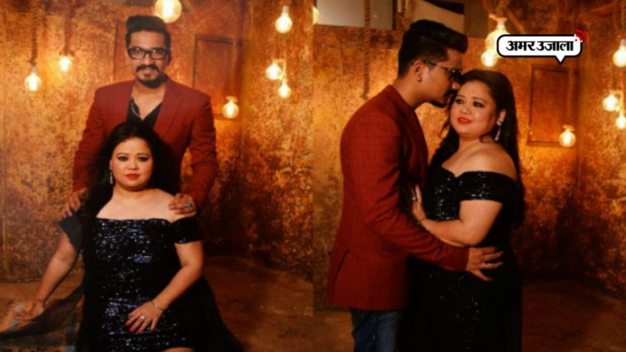 Haarsh Limbachiyaa Attends Fiancee Bharti Singh Bridal Shower