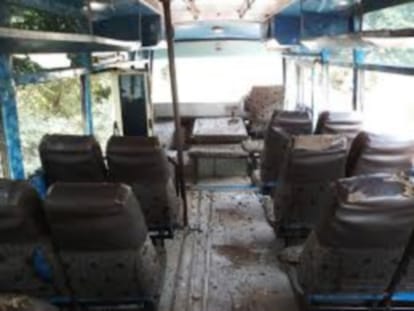 attack on bus going to delhi for conference in haridwar