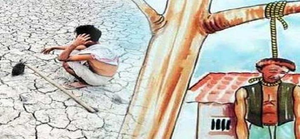 farmer suicide in jhansi due to water not get for irrigation