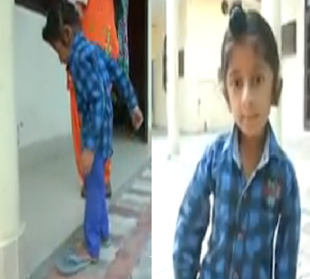 seven year old child suffering from dangerous disease bone breaks and joint itself 