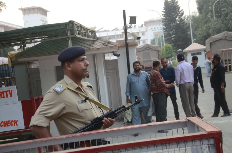 Strong security arrangement during the Darbar Movement