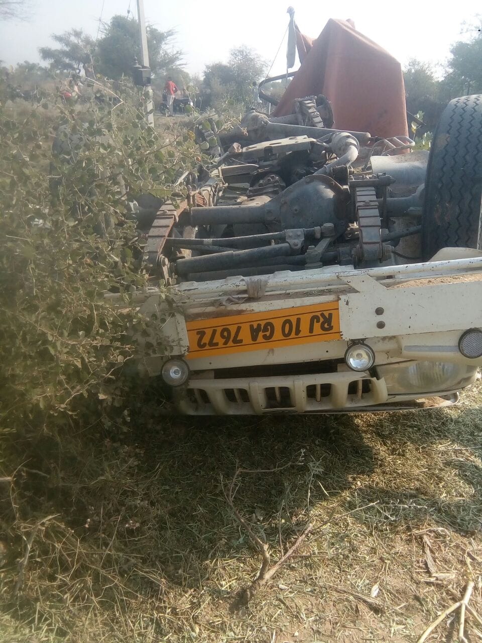 train collided with car at unmanned railway crossing in jodhpur 