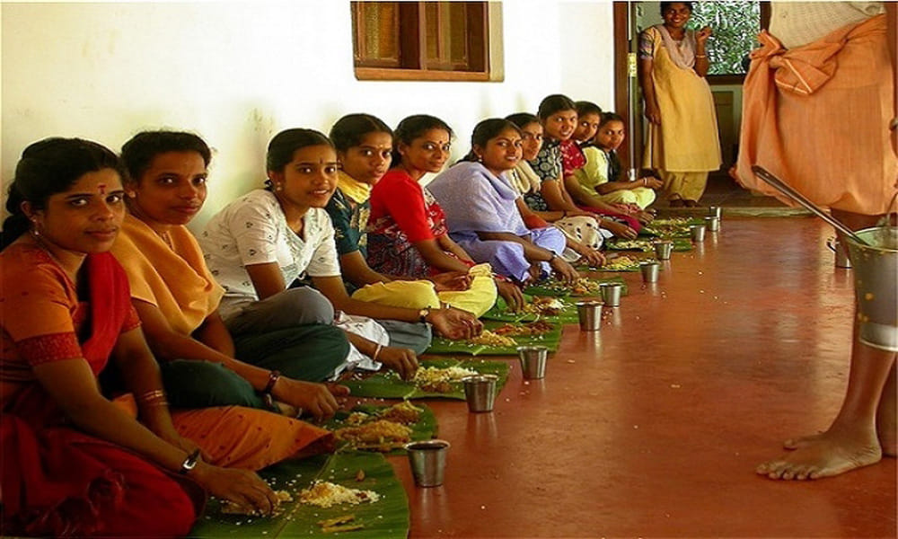 before eat everyone should offer to god for good health