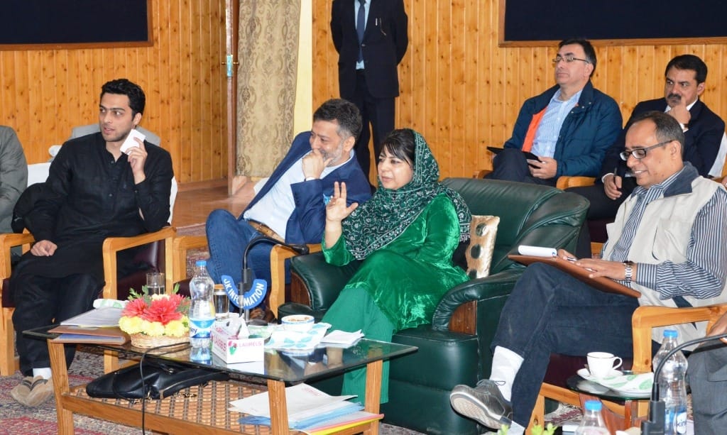 Mahbuba Mufti has heard the problems of people in Baramulla