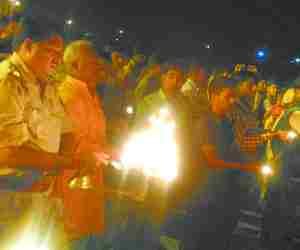 Adi Ganga arti performed