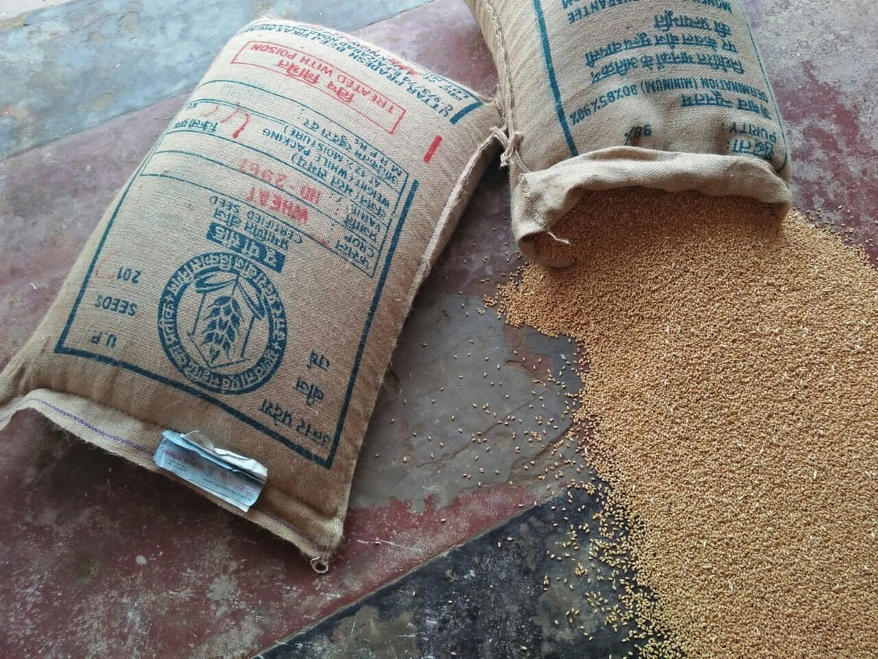 किसान को दे दिए गेहूं के खराब बीज